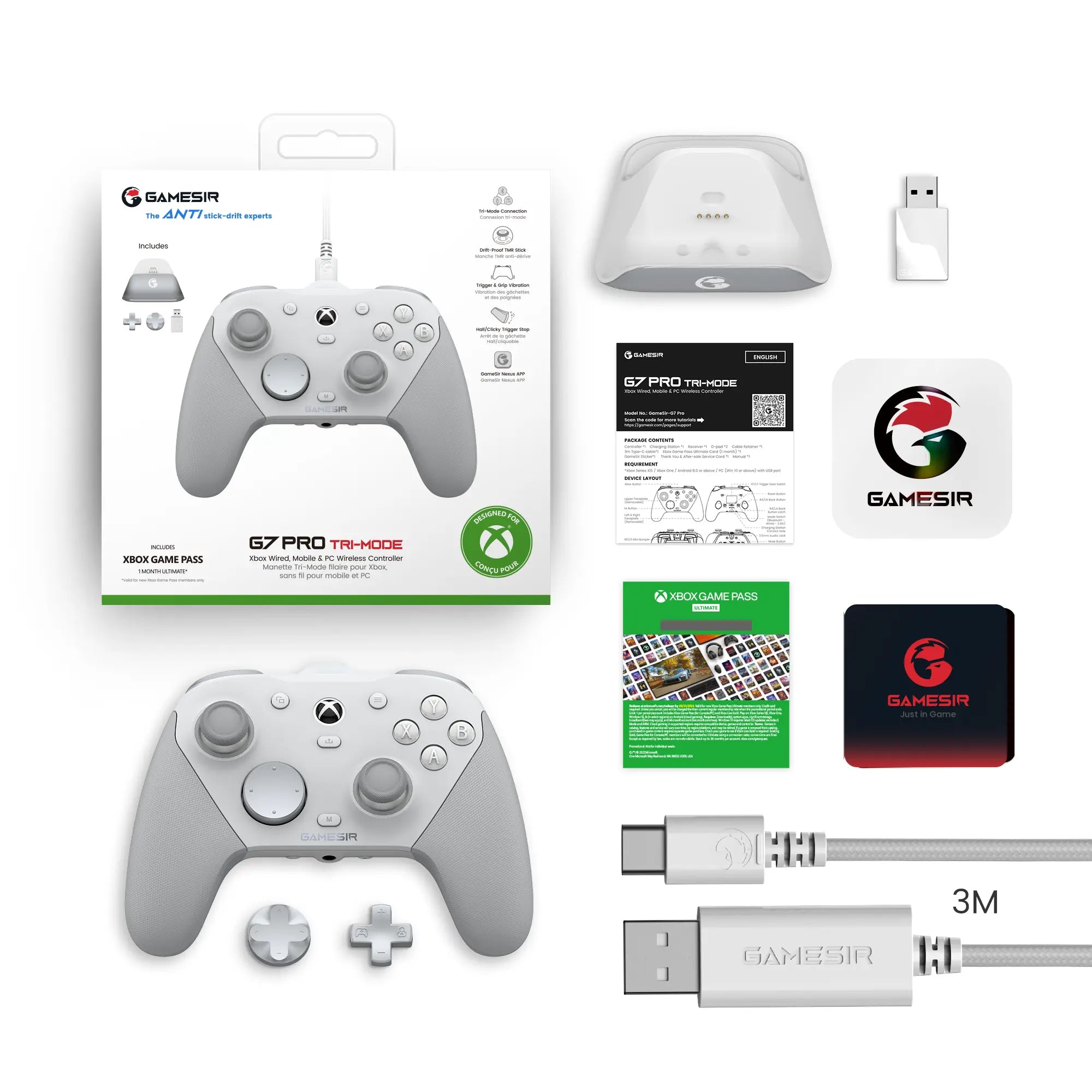 Gamesir G7 Pro Flagship Controller – Wired for Xbox, Wireless for PC & Mobile